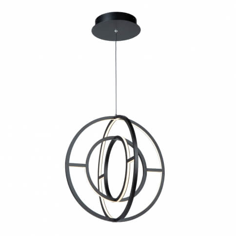 ARTCRAFT CELESTIAL LED ORB AC6660BK godridge
