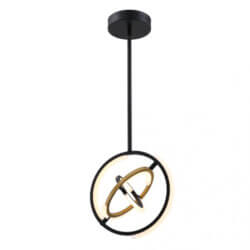 ARTCRAFT TRILOGY COLLECTION LED PENDANT AC6742BB montreal