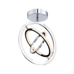 ARTCRAFT TRILOGY LED SEMI-FLUSH MOUNT AC6745PN quebec city