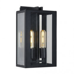 ARTCRAFT WATERVILLE OUTDOOR SCONCE AC8790BK burlington