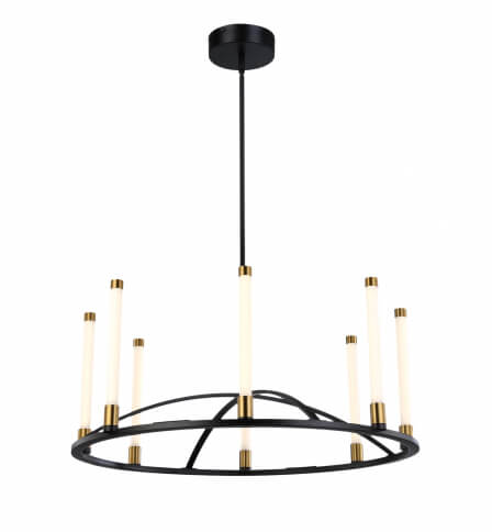 ARTCRAFT INFINITI 8 LIGHT CHANDELIER SC13088BB godridge