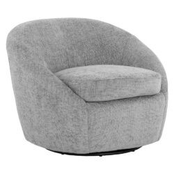 SUNPAN Bliss Swivel Lounge Chair Husky Grey 109892 kleinburg