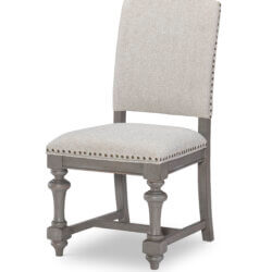 LEGACY CLASSIC KINGSTON GRAY UPHOLSTERED SIDE CHAIR SET OF TWO 2311-240