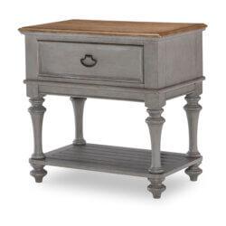 LEGACY CLASSIC KINGSTON GRAY OPEN NIGHTSTAND 2311-3101 woodbridge