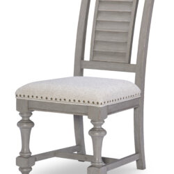 LEGACY CLASSIC KINGSTON GRAY LOUVERED SIDE CHAIR SET OF TWO 2311-340 kitchener