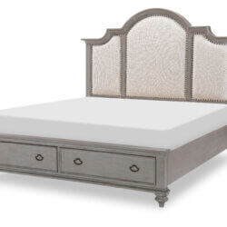 LEGACY UPHOLSTERED PANEL BED WITH STORAGE FOOTBOARD QUEEN 2311-4235K mississauga