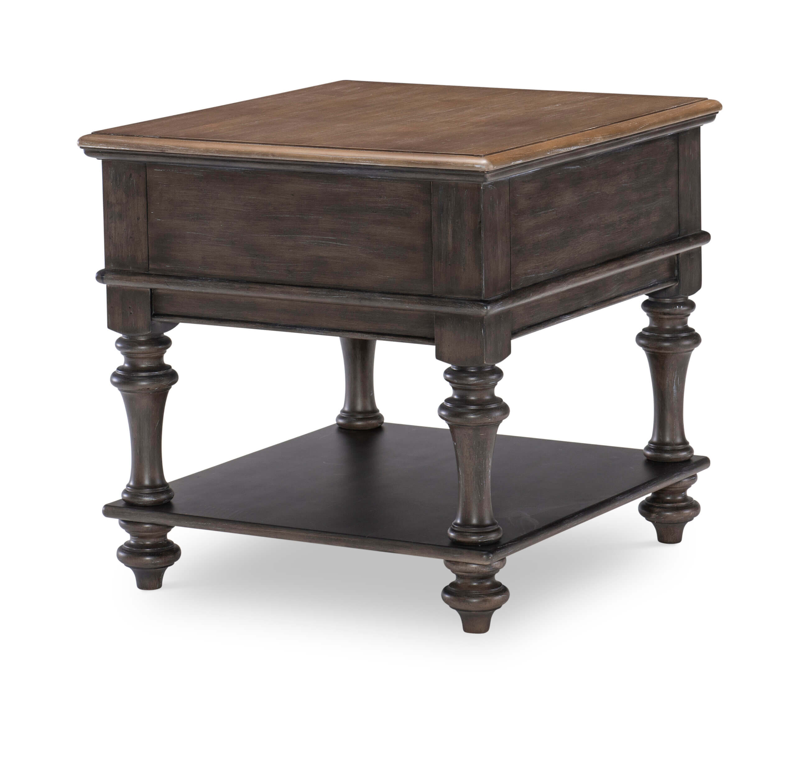 LEGACY CLASSIC KINGSTON DARK SABLE SQUARE END TABLE 2312-107 woodbridge