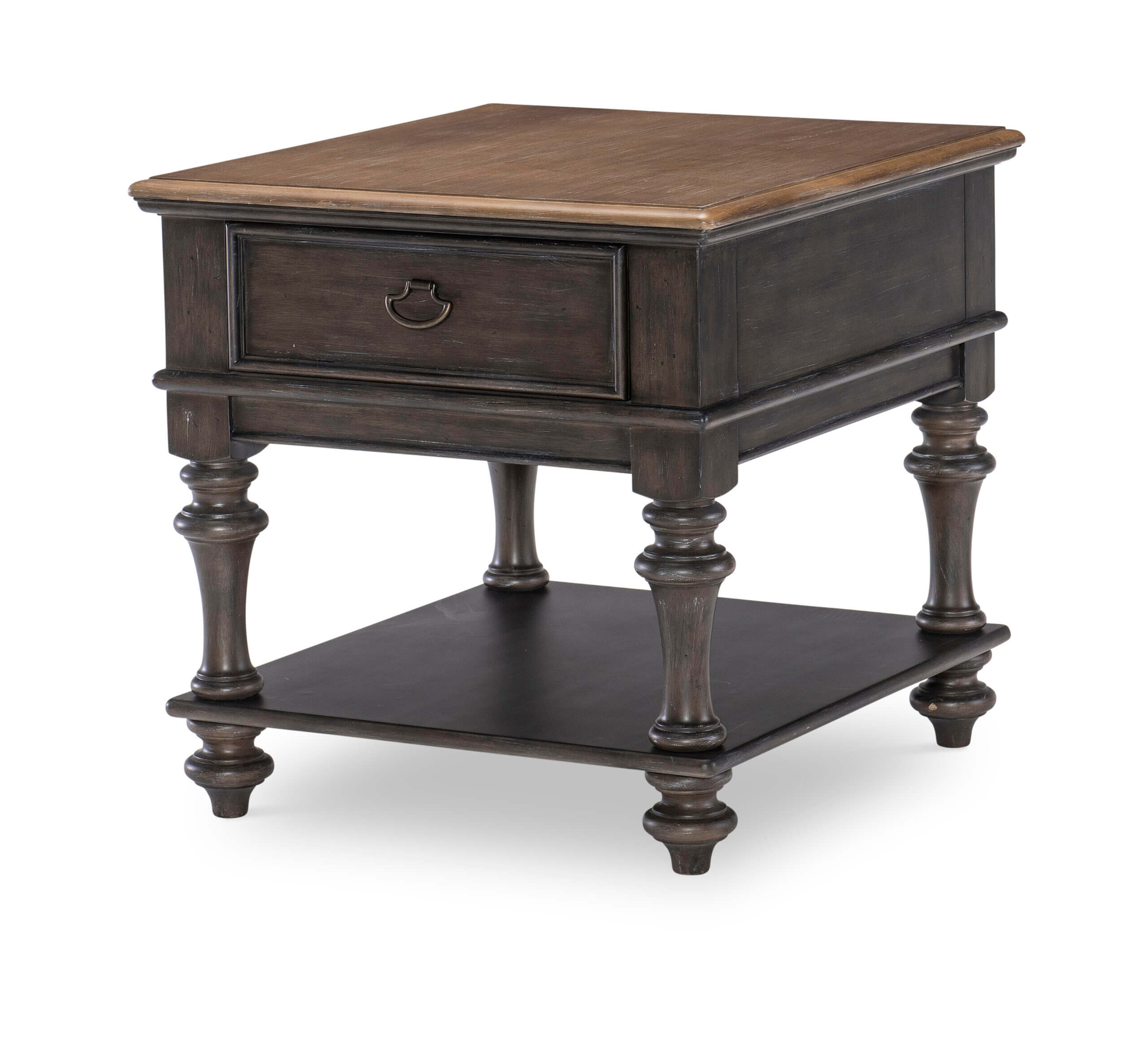 LEGACY CLASSIC KINGSTON DARK SABLE SQUARE END TABLE 2312-107 woodbridge