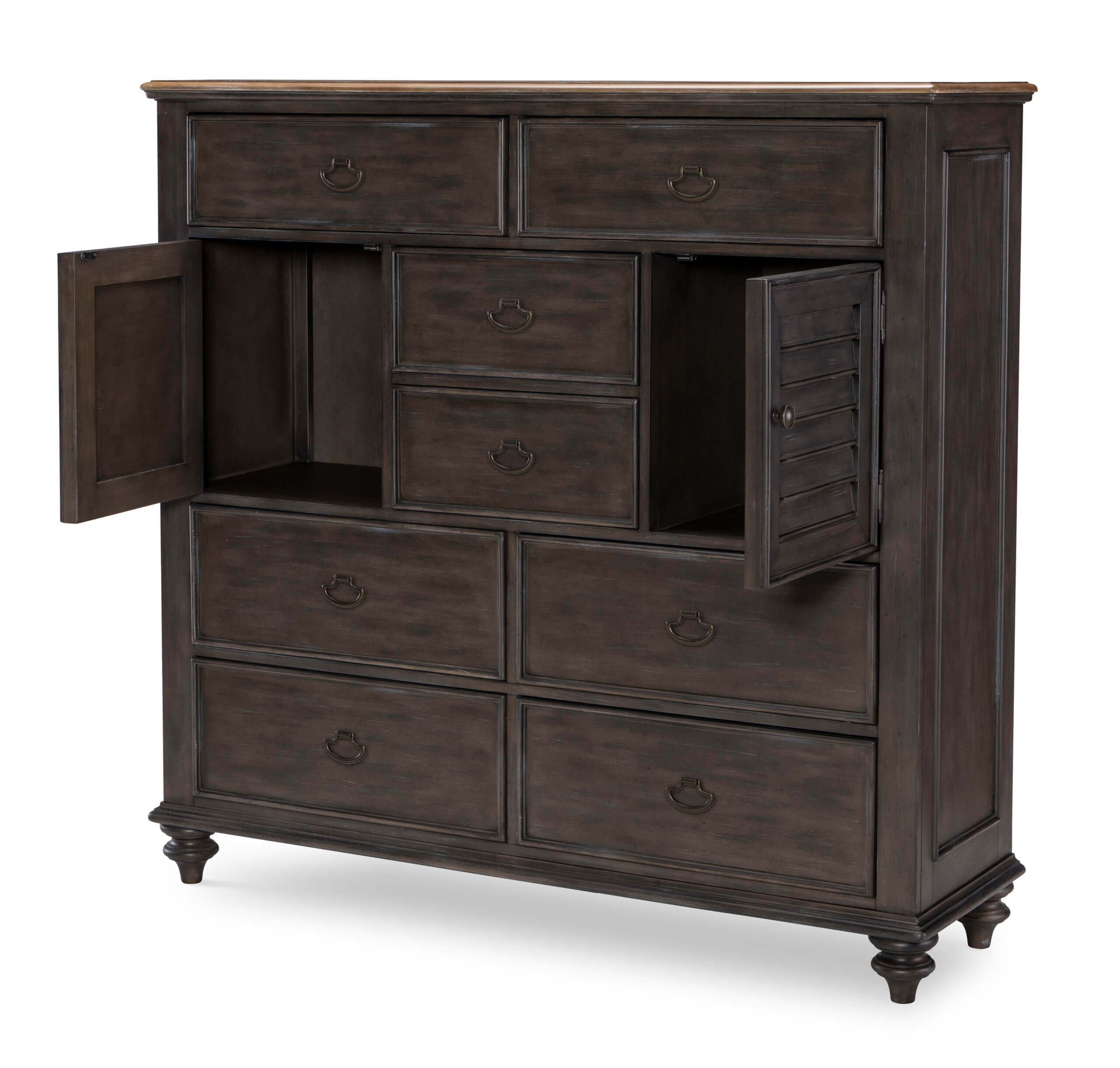 LEGACY CLASSIC KINGSTON DARK SABLE DOOR CHEST 2312-2401 huntsville