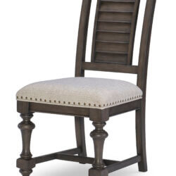 LEGACY CLASSIC KINGSTON DARK SABLE LOUVERED SIDE CHAIR SET OF TWO 2312-340 collingwood