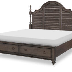LEGACY CLASSIC LOUVERED POSTER BED WITH STORAGE FOOTBOARD - QUEEN 2312-4135K toronto