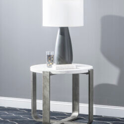 LEGACY CLASSIC TERRA LUNA ROUND SIDE TABLE 2280-408 windsor