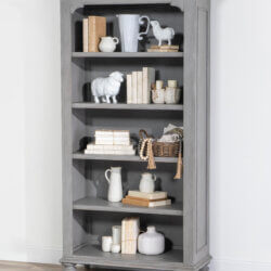 LEGACY CLASSIC KINGSTON GRAY BOOKCASE 2311-517 kingston