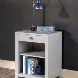 LEGACY CLASSIC UNION SQUARE SLATE GRAY SQUARE END TABLE 2450-507 montreal