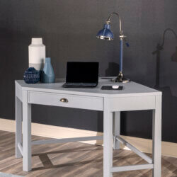 LEGACY CLASSIC UNION SQUARE SLATE GRAY CORNER DESK 2450-513 orilla