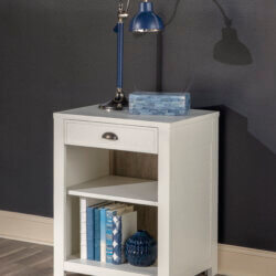 LEGACY CLASSIC UNION SQUARE IVORY SQUARE END TABLE 2451-507 montreal