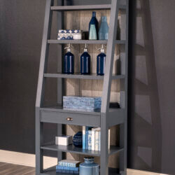 LEGACY CLASSIC UNION SQUARE SABLE GRAY BOOKCASE 2453-181 ottawa