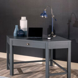LEGACY CLASSIC UNION SQUARE SABLE GRAY CORNER DESK 2453-513 kleinburg