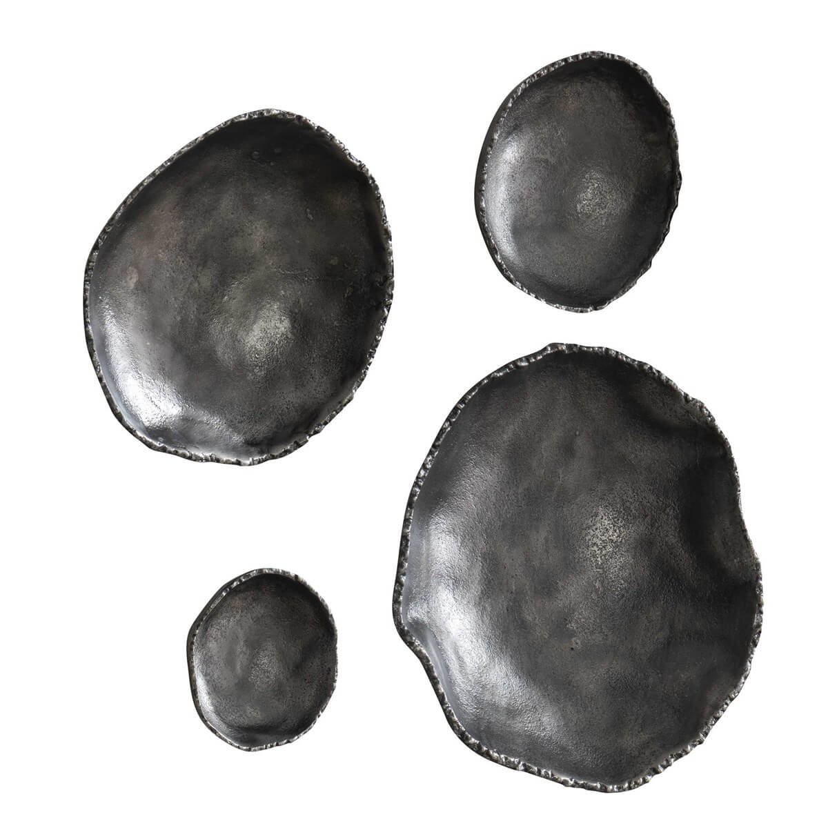 UTTERMOST LUCKY COINS METAL WALL DECOR NICKEL S/4 04344 vaughan