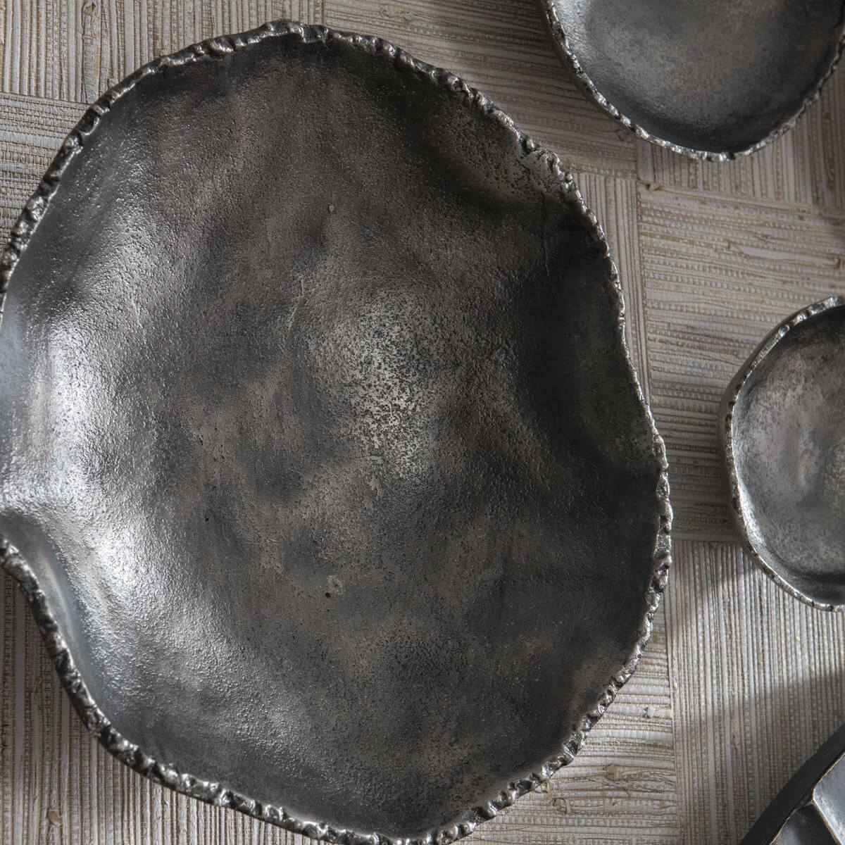 UTTERMOST LUCKY COINS METAL WALL DECOR NICKEL S/4 04344 vaughan