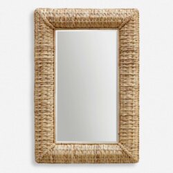 UTTERMOST TWISTED SEAGRASS RECTANGLE MIRROR 08180 calgary