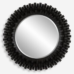 UTTERMOST CIRCLE OF PIERS ROUND MIRROR 09920 leaside