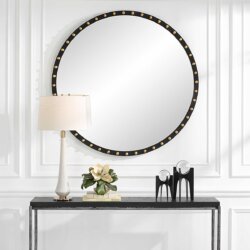 UTTERMOST SELE ROUND MIRROR 09949 belleville