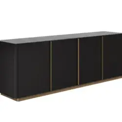 SUNPAN Kalla Sideboard Charcoal 111306 orilla