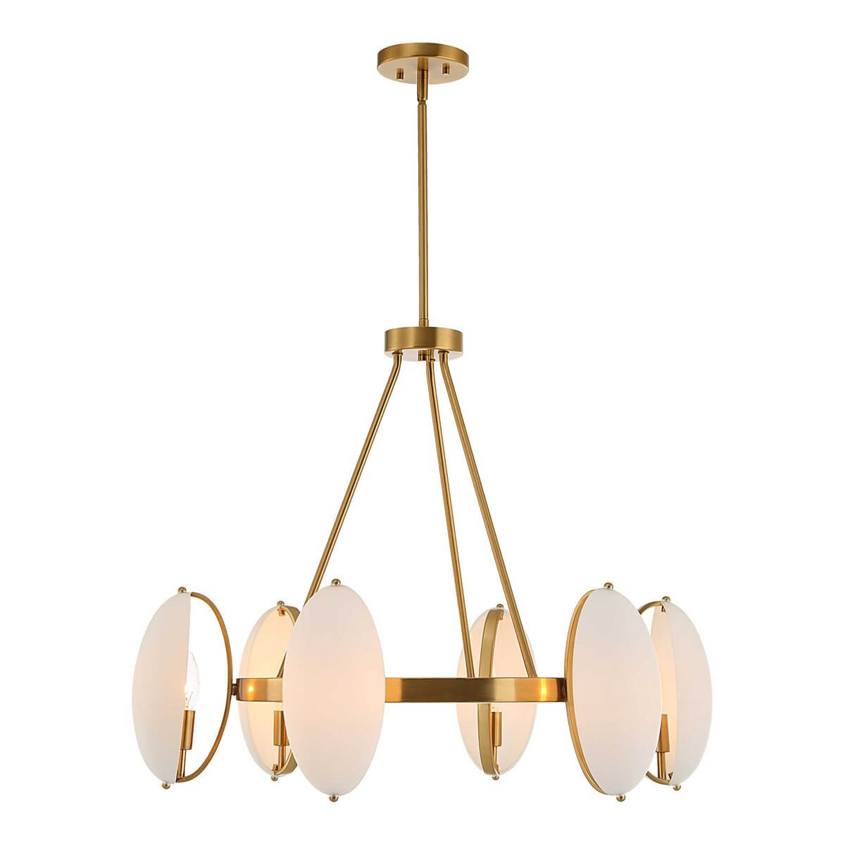 UTTERMOST OVIFORM 6 LIGHT CHANDELIER 21379 trenton