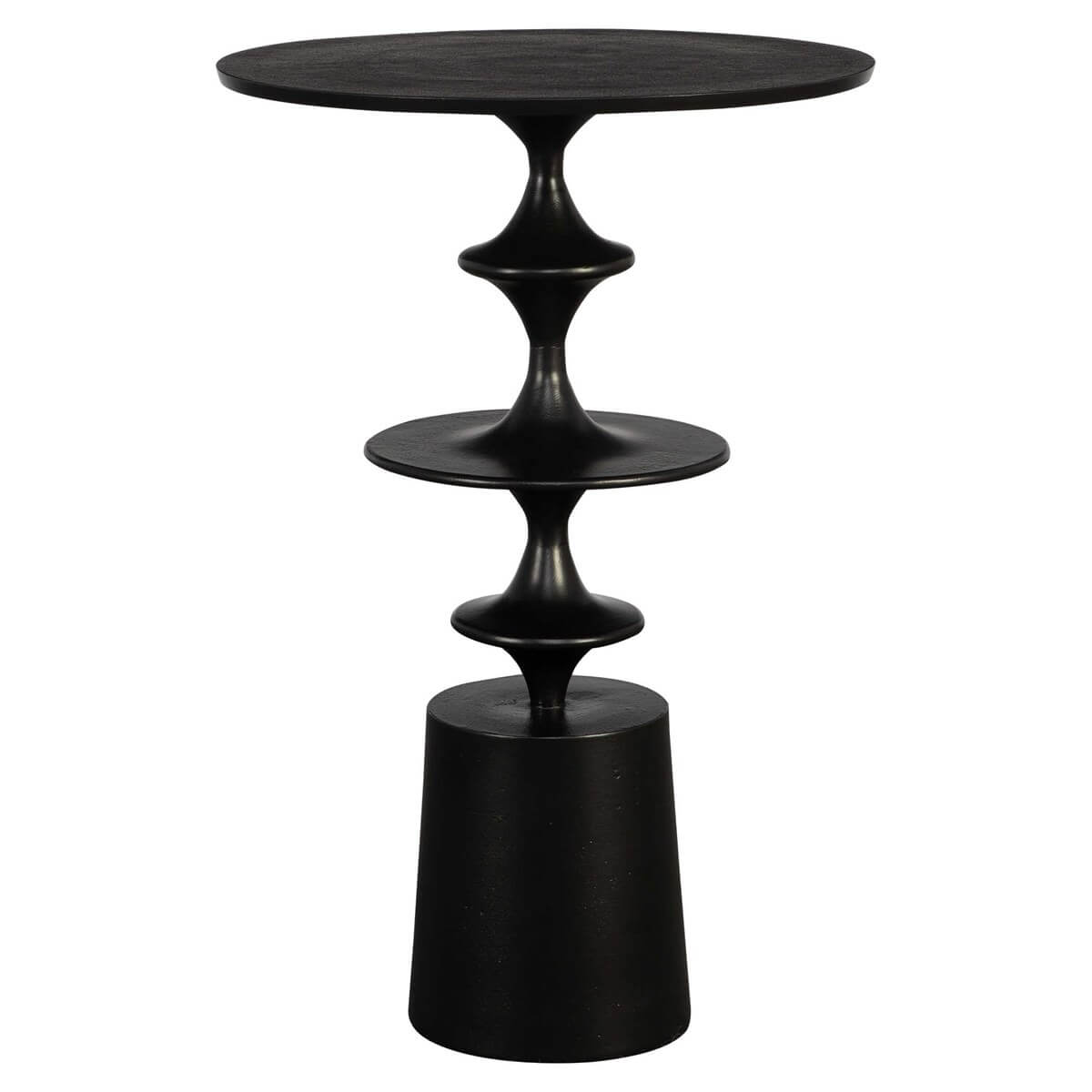 UTTERMOST FLIGHT ACCENT TABLE BLACK 22921 orangeville