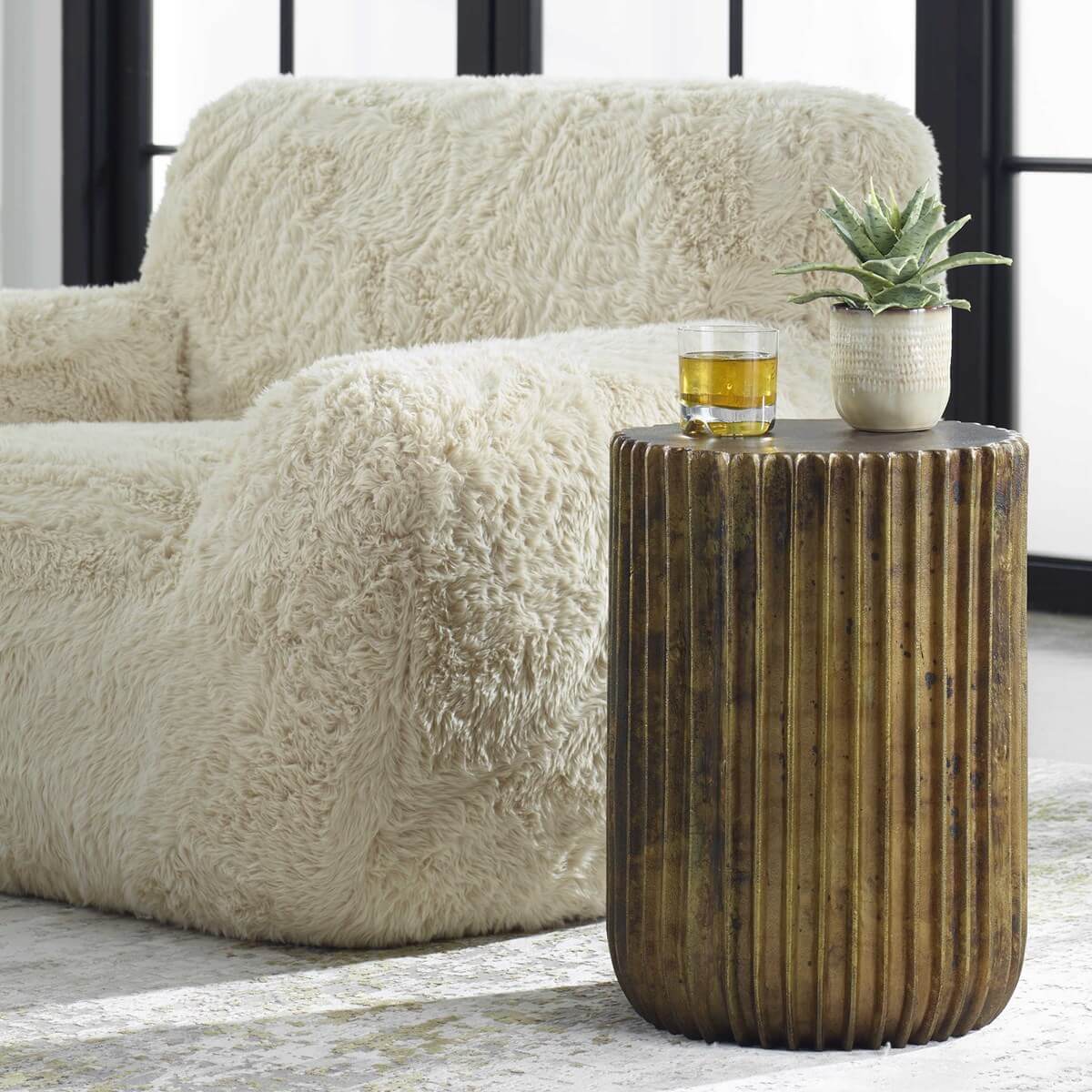 UTTERMOST PEAKS AND VALLEYS ACCENT TABLE 22993 kingston