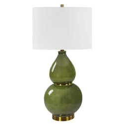 UTTERMOST GOURD TABLE LAMP GREEN 30203-1 richmond hill