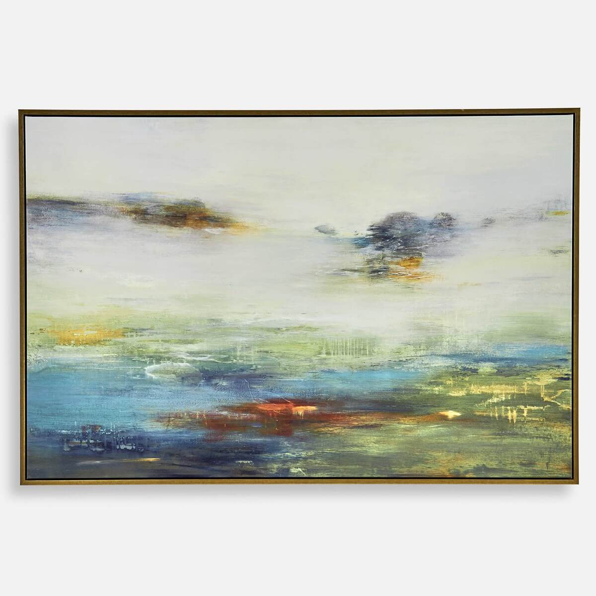 UTTERMOST TEXTURED LAND FRAMED CANVAS 32326 stoney creek