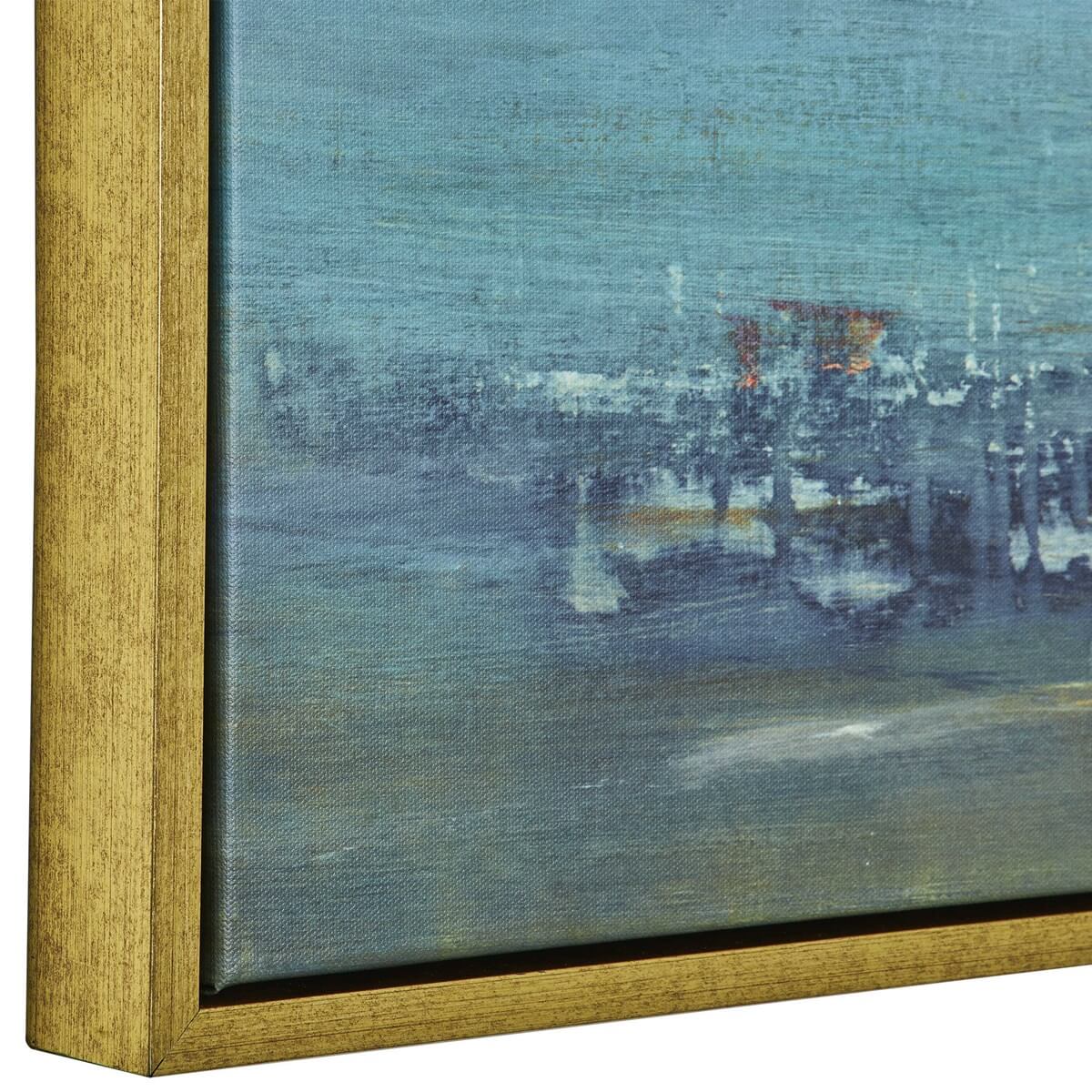 UTTERMOST TEXTURED LAND FRAMED CANVAS 32326 stoney creek