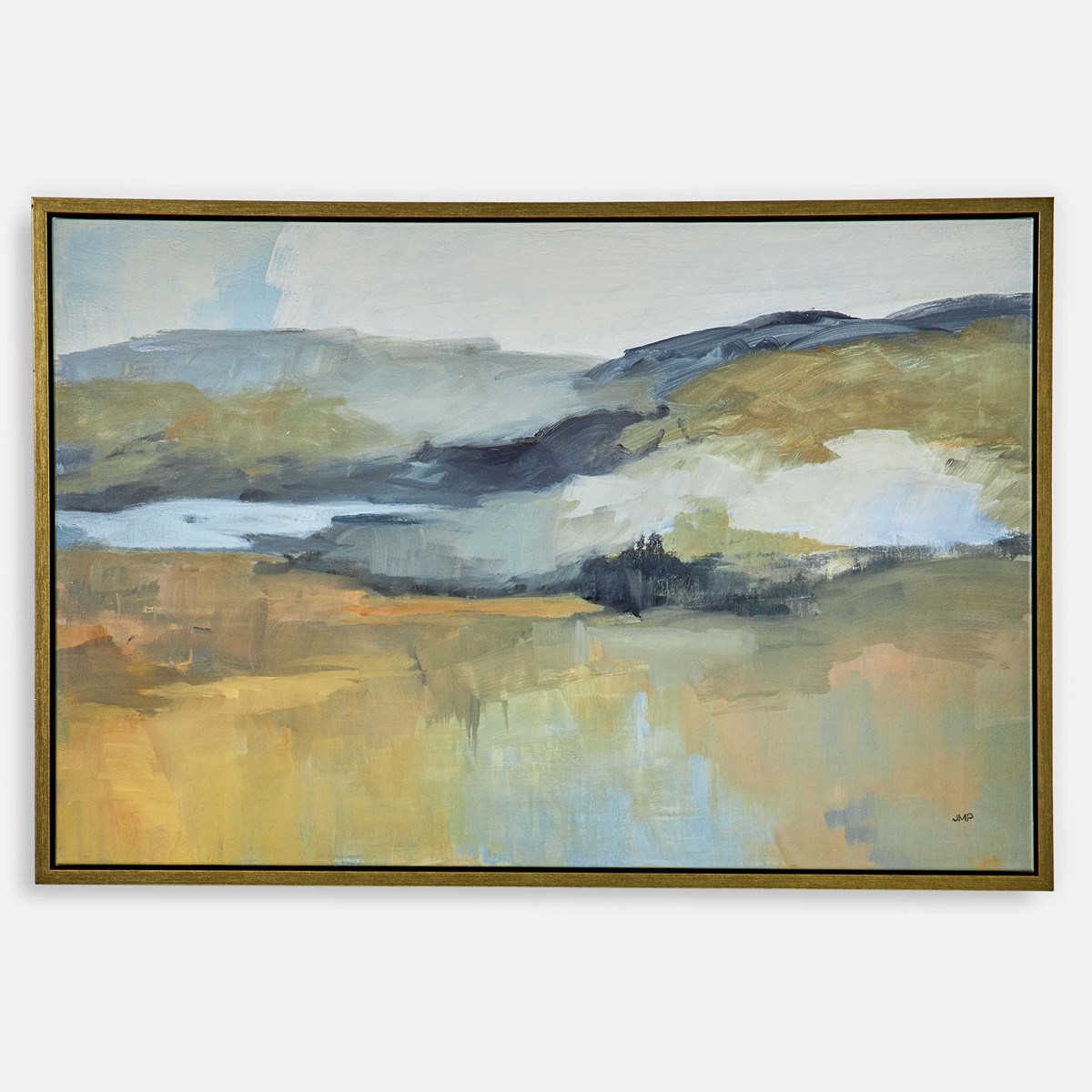 UTTERMOST FOLDED HILLS FRAMED CANVAS 32333 halifax