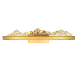 CWI LIGHTING HIMALAYAS INTEGRATED LED BRASS VANITY LIGHT 1601W26-624 king city