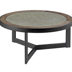 HAMMARY GRAYSTONE-HAMILTON ROUND COCKTAIL TABLE 650-911 orilla