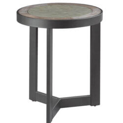 HAMMARY GRAYSTONE-HAMILTON ROUND END TABLE 650-917 peterborough