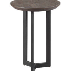 HAMMARY GRAYSTONE-HAMILTON ROUND CHAIRSIDE TABLE 650-918 trenton