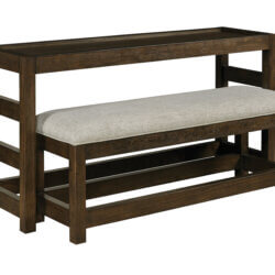 HAMMARY NYLES RECTANGULAR CONSOLE TABLE WITH BENCH 209-925 uxbridge