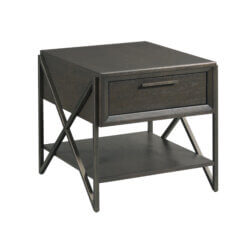 HAMMARY SIMON RECTANGULAR DRAWER END TABLE 274-915 port perry