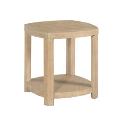 HAMMARY HIDDEN TREASURES PARTNER CONCAVE END TABLE 090-1195 midland