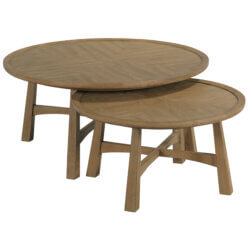 HAMMARY MILO ROUND COFFEE TABLE SET 263-911 perth