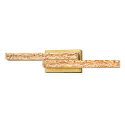 CWI LIGHTING STAGGER INTEGRATED LED BRASS VANITY LIGHT 1588W24-2-624 vancouver