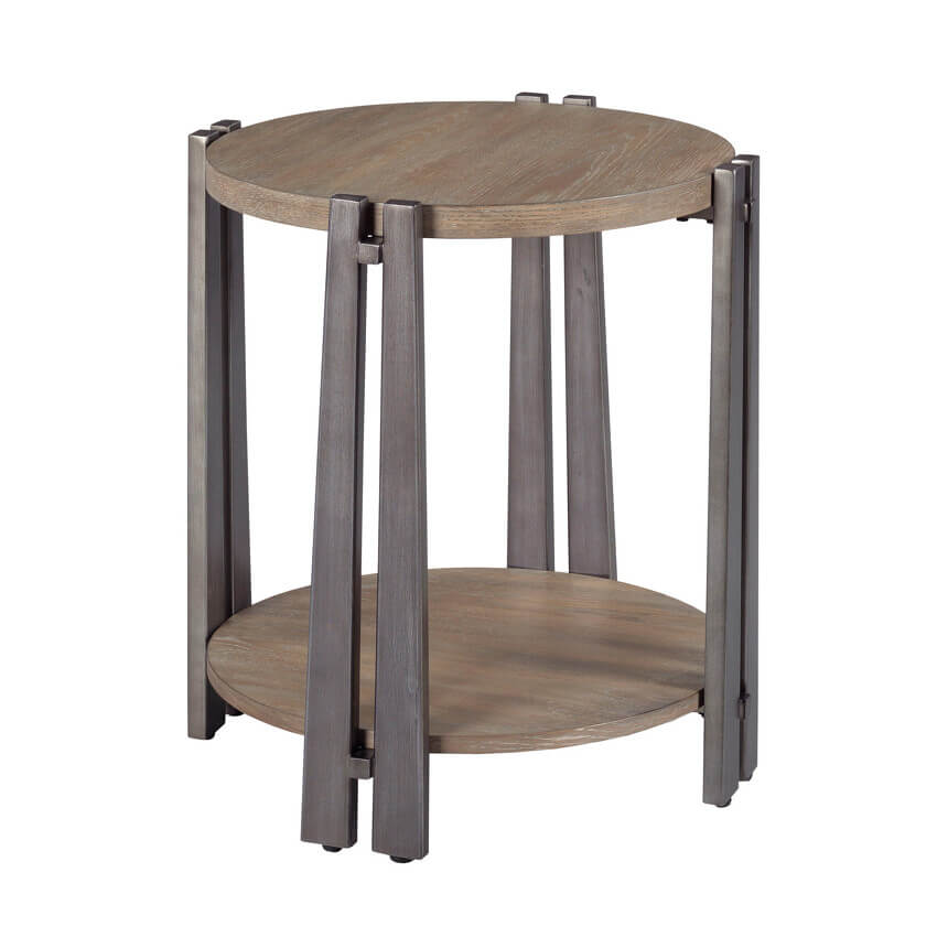 HAMMARY PASADENA-HAMILTON ROUND CHAIRSIDE TABLE 029-918 kelowna