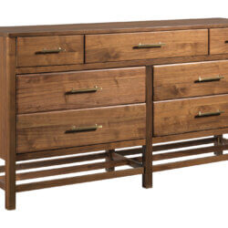 KINCAID MONOGRAM WALNUT WONDERLAND SEVEN DRAWER DRESSER 315-130 mississauga