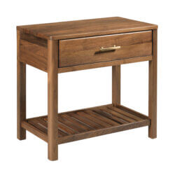 KINCAID MONOGRAM WALNUT HIGHLAND OPEN NIGHTSTAND 315-422 monton