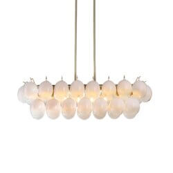 ARTCRAFT GLOBO 8-LIGHT LINEAR ISLAND AC11998WH uxbridge