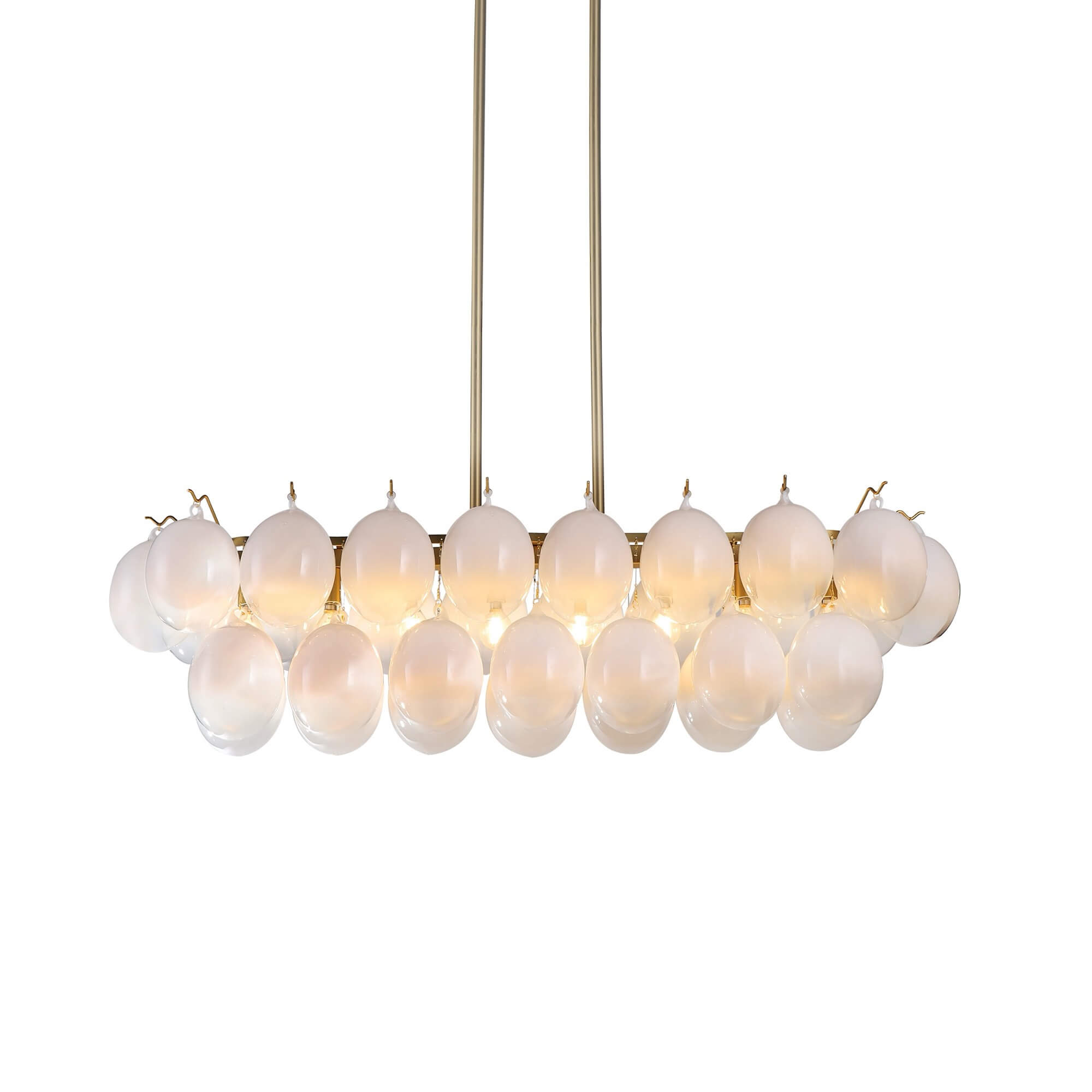 ARTCRAFT GLOBO 8-LIGHT LINEAR ISLAND AC11998WH uxbridge
