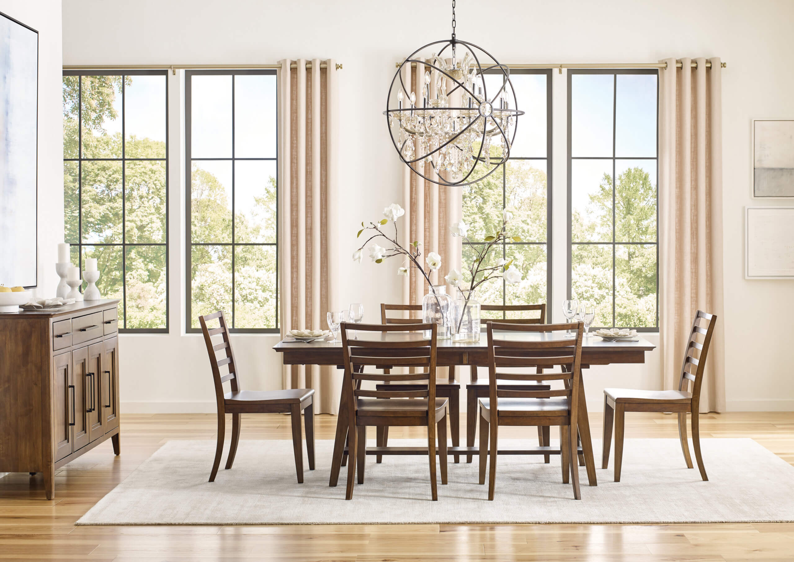 KINCAID ABODE ZANE TRESTLE TABLE 269-744 - Image 8